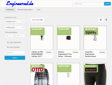 Tablet Screenshot of engineered.de